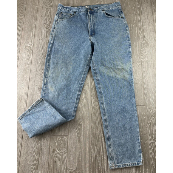 Carhartt B17 STW Relaxed Fit Straight Leg Jeans Tag Size 38x32 Mens Loose baggy - Picture 1 of 14